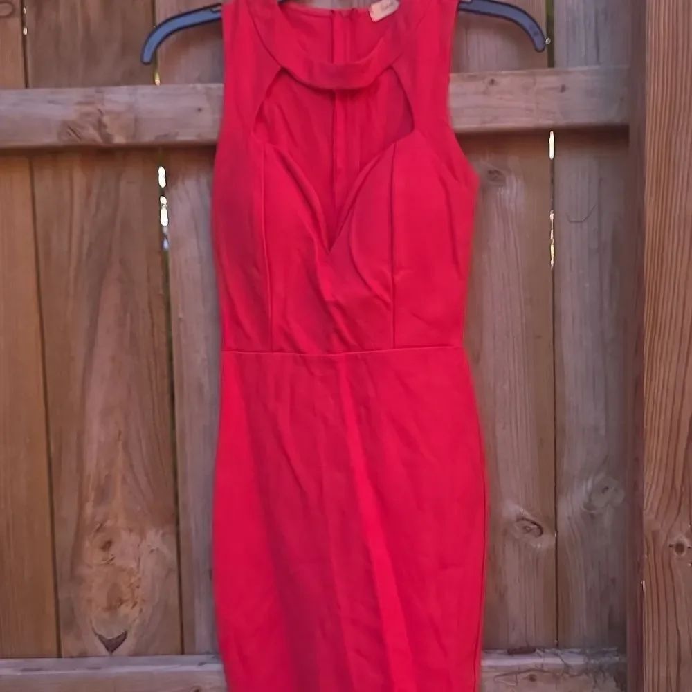 Vibrant Pink Midi Dress